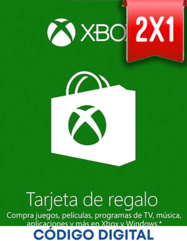 Tarjeta 0 Xbox [Codigo Digital]