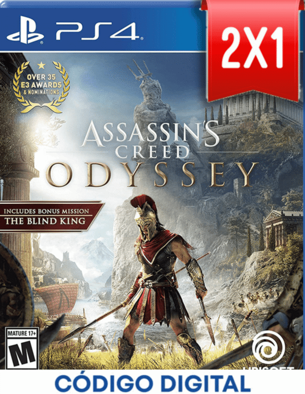 Assassins Creed Odyssey PS4 [Codigo Digital]