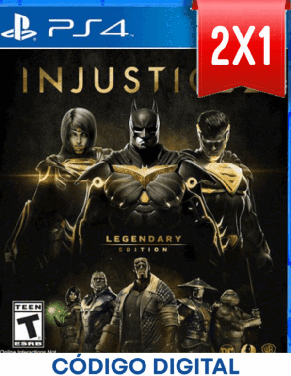 Injustice 2 PS4 [Codigo Digital]