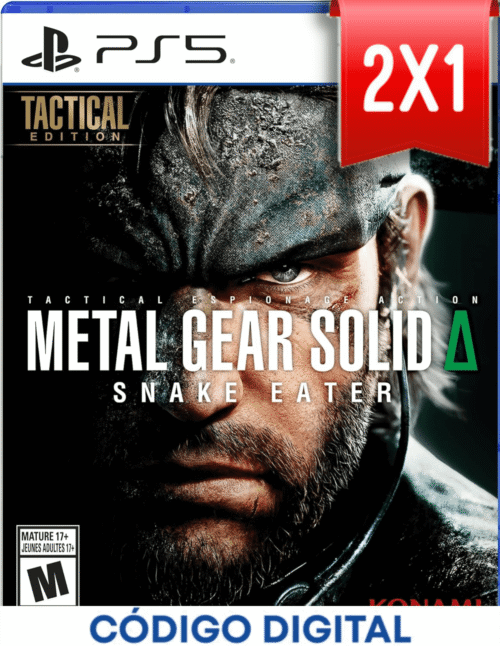 Metal Gear Solid Snake Eater PS5 [Codigo Digital]