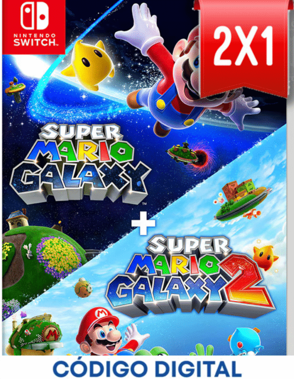Super Mario Galaxy 1+2 Switch [Codigo Digital]