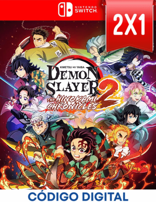 Demon Slayer -Kimetsu no Yaiba- The Hinokami Chronicles 2 Switch [Codigo Digital]