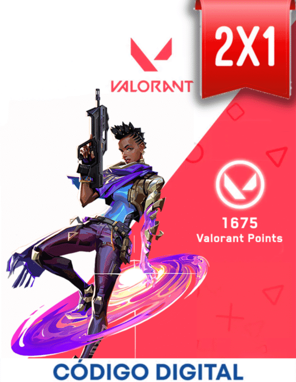 Tarjeta 1675 Valorant Points [Codigo Digital]