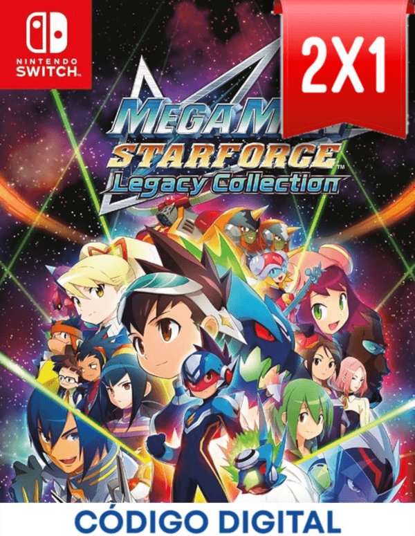 Mega Man Star Force Legacy Collection Switch 2 [Codigo Digital]