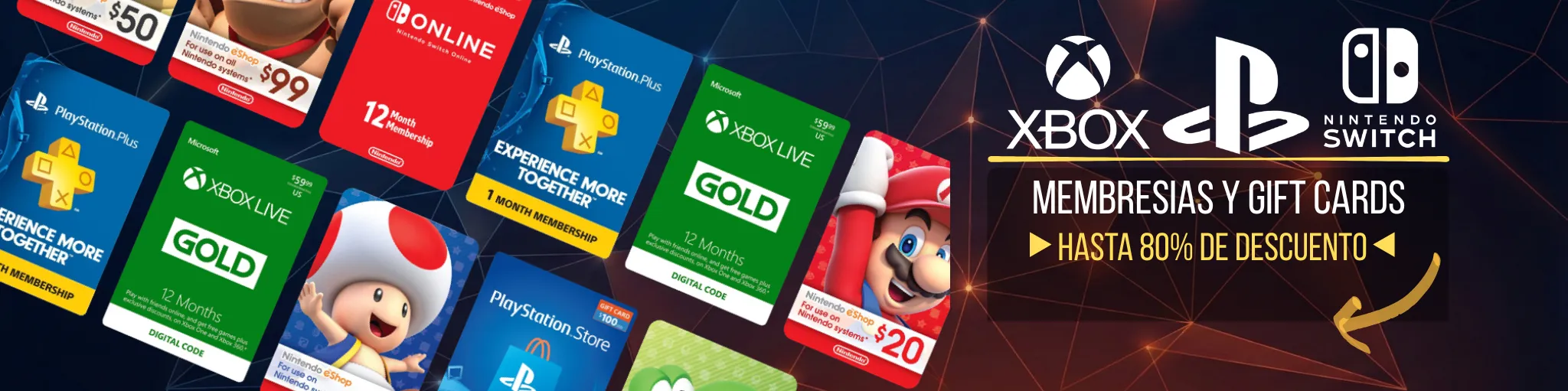 Tarjeta 00 Nintedo eShop [Codigo Digital]