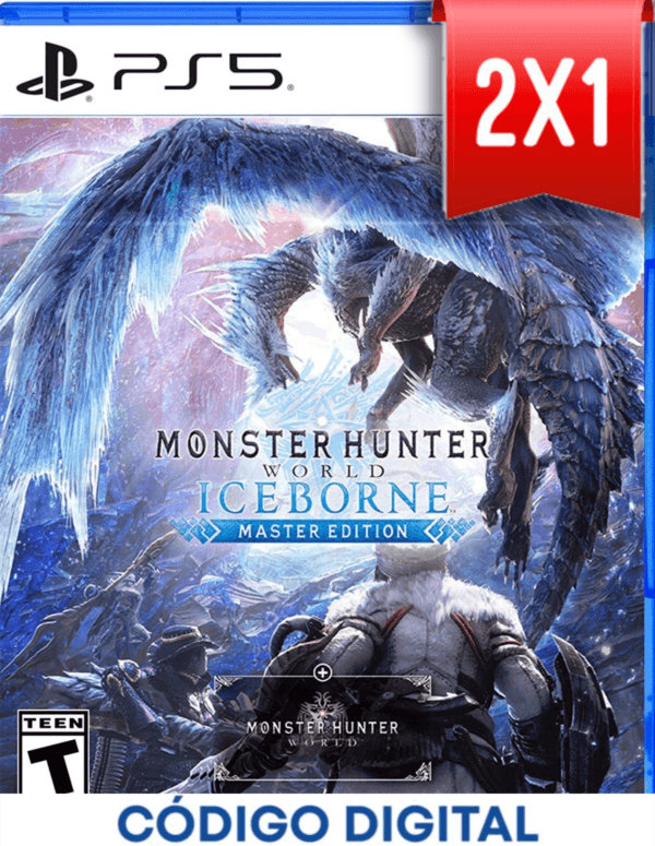 Monster Hunter World: Iceborne Master Edition PS5 [Codigo Digital]