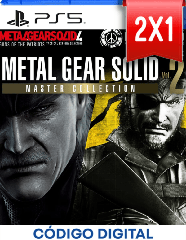 Metal Gear Solid Master Collection Vol 2 PS5 [Codigo Digital]